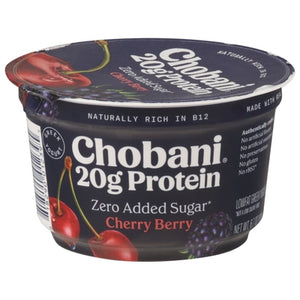 Chobani Yogurt Greek Lowfat Cherry Berry 12/6.7 oz [UNFI #3113701 ] [ebt]