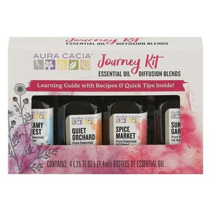 Aura Cacia Essential Oil Journey Kit 1/1 KIT [UNFI-CARLISLE #2564144] T