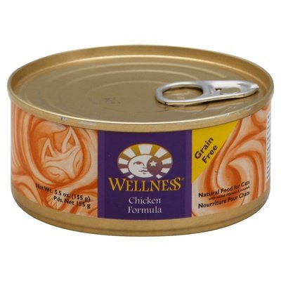 Wellness Cat Food Chicken Formula 24/5.5 OZ [UNFI #0552034]