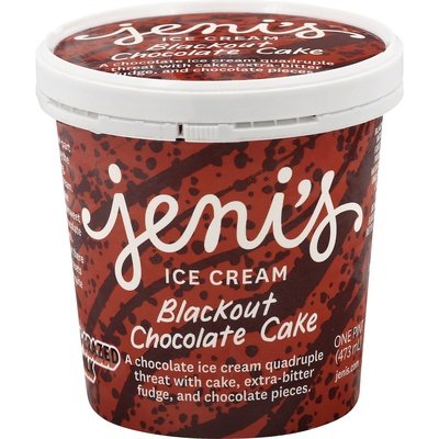Jenis Ice Cream Blackout Chocolate Cake 8/16 OZ [UNFI #2457695] [ebt]