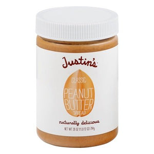 Justins Peanut Butter Spread Classic 6/28 OZ [UNFI #2206373] [ebt]