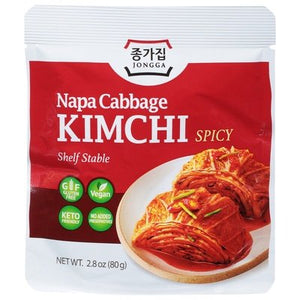 Jongga Kimchi Napa Cabbage Spicy 8/2.8 OZ [UNFI #2632438] [ebt]