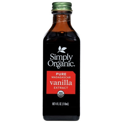 Simply Organic Vanilla Extract Pure Madagascar Og2 6/4 oz [UNFI #0186171 ] [ebt]