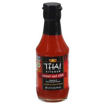 Thai Kitchen Dipping & All-Purpose Sauce Sweet Red Chili 6/6.57 OZ [UNFI #609891] [ebt]