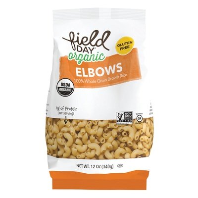 Field Day Brown Rice Elbow Og2 12/12 OZ [UNFI #1053164] [ebt]