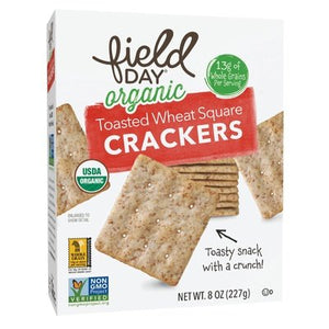 Field Day Toasted Wheat Squares Og2 12/7 OZ [UNFI #1278738] [ebt]