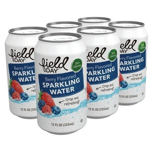 Field Day Sparkling Water Berry 4/6/12 OZ [UNFI #1795137] [ebt]