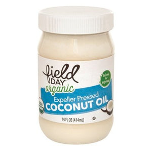 Field Day Expeller Pressed Coconut Oil Og2 6/14 OZ [UNFI #1816727] [ebt]