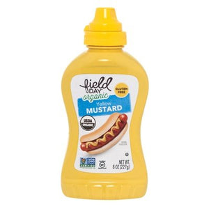 Field Day Yellow Mustard Og2 12/8 OZ [UNFI #2107225] [ebt]