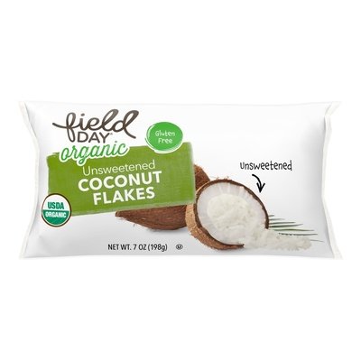 Field Day Flakes Coconut Unsweetened Og2 12/7 OZ [UNFI #2580157] [ebt]