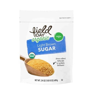 Field Day Light Brown Sugar Og2 12/24 OZ [UNFI #2630499] [ebt]