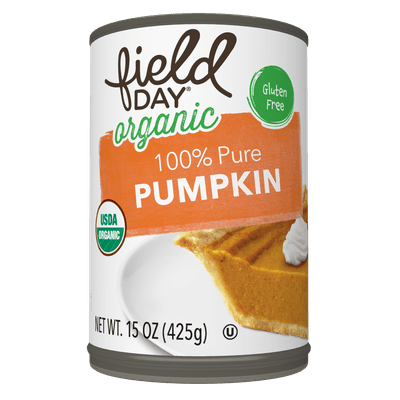 Field Day Pure Pumpkin Og2 12/15 OZ [UNFI #2579449] [ebt]