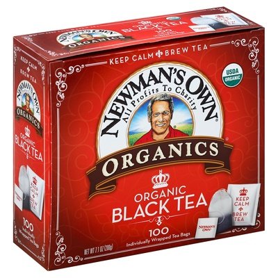 Newmans Own Organics Black Tea Organic Bags Og2 5/100 BAG [UNFI #945782] [ebt]