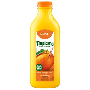 Tropicana 100% Orange Juice No Pulp 6/46 oz [UNFI #3108503 ] [ebt]