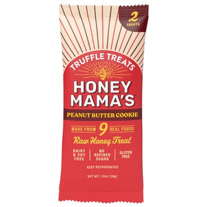 Honey Mamas Raw Honey Treat Peanut Butter Cookie 8/1 oz [UNFI #3134996 ] [ebt]