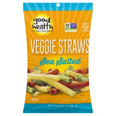 Good Health Veggie Straws Sea Salted 10/6.25 OZ [UNFI #2484244] [ebt]