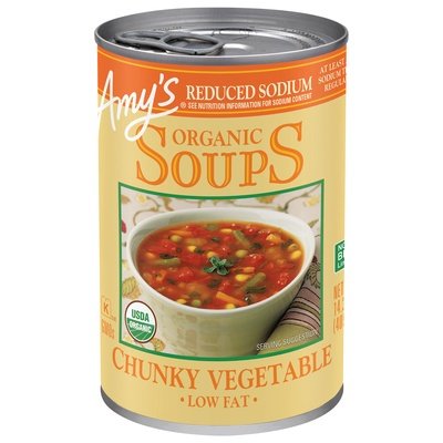 Amys Soup Organic Chunky Vegetable Og2 12/14.3 OZ [UNFI #2129179] [ebt]