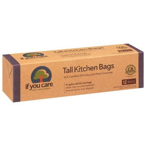 If You Care Tall Kitchen Bags 12/12 CT [UNFI #699306] T