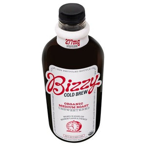 Bizzy Coffee Cold Brew Organic Medium Roast Unsweetened Og2 6/48 OZ [UNFI #2516565] [ebt] T