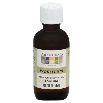 Aura Cacia Essential Oil 100% Pure Peppermint 1/2 OZ [UNFI-CARLISLE #714881] T