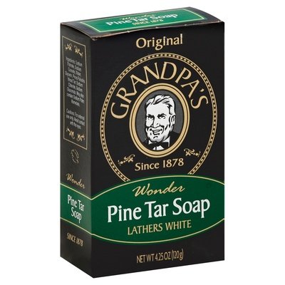 The Grandpa Soap Co  Pine Tar Soap Wonder Original 1/4.25 OZ [UNFI-CARLISLE #528778] T