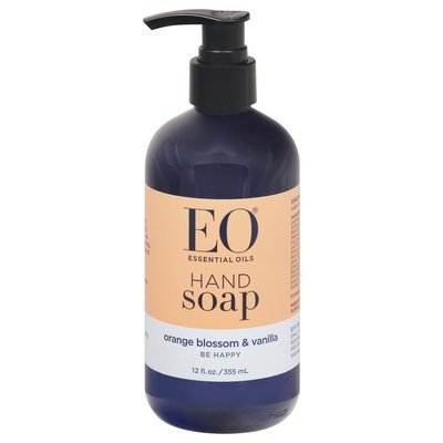 Eo Hand Soap Orange Blossom & Vanilla Be Happy 1/12 OZ [UNFI-CARLISLE #2604379] T