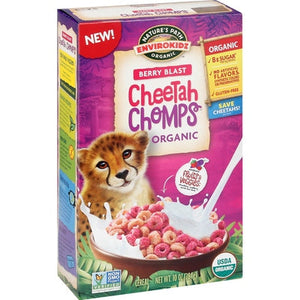 Natures Path-Envirokidz Cereal Organic Berry Blast Cheetah Chomps Og2 12/10 OZ [UNFI #2208577] [ebt]