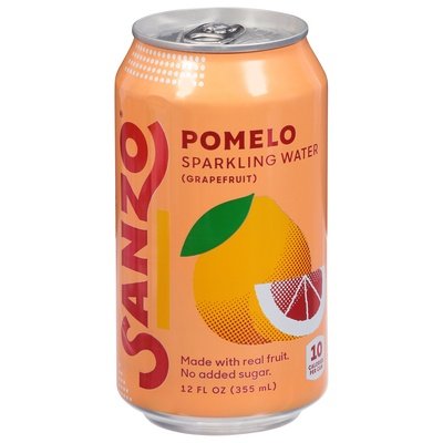Sanzo Sparkling Water Pomelo 12/12 OZ [UNFI #2926806] [ebt]