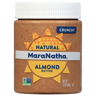 Maranatha Almond Butter Crunchy Natural 6/12 oz [UNFI #1899467 ] [ebt]