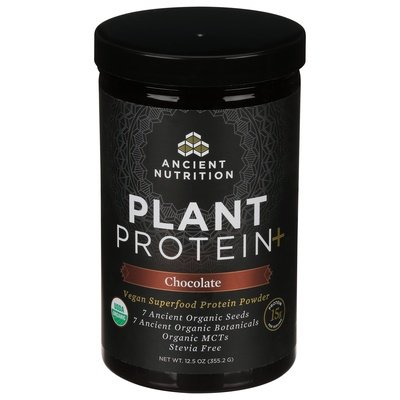Ancient Nutrition Plant Protein+ Chocolate Og2 1/12.5 OZ [UNFI-CARLISLE #2575595]
