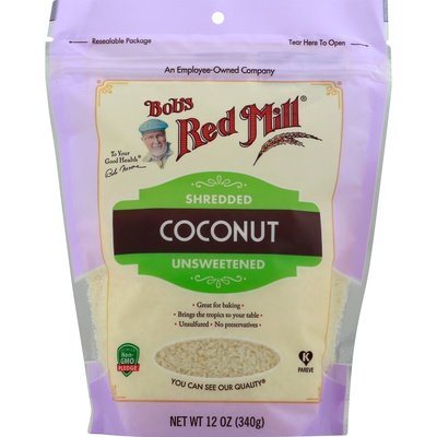 Bobs Red Mill Coconut Unsweetened Shredded 4/12 OZ [UNFI #2215176] [ebt]