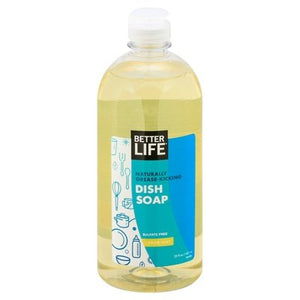 Better Life Dish Soap Lemon Mint 1/22 OZ [UNFI-CARLISLE #1203207] T