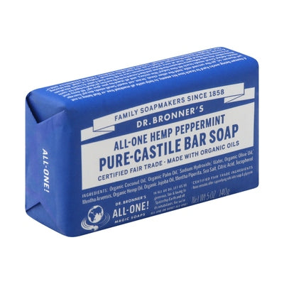 Dr Bronners Peppermint Og3 1/5 OZ [UNFI-CARLISLE #329094] T