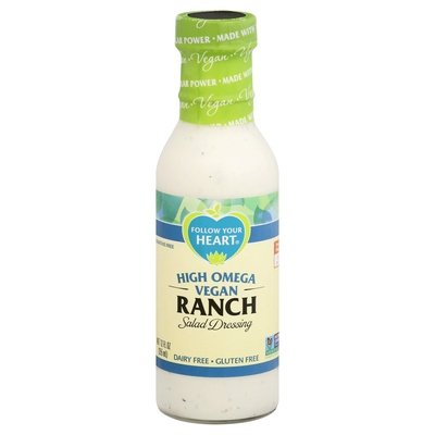 Follow Your Heart Salad Dressing Vegan Ranch 6/12 OZ [UNFI #970392] [ebt]