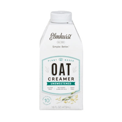 Elmhurst Oat Creamer Unsweetened 6/16 OZ [UNFI #2623072] [ebt]