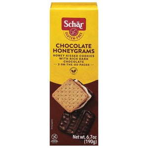 Schar Honeygrams Gluten-Free Chocolate 6/6.7 OZ [UNFI #2233229] [ebt]