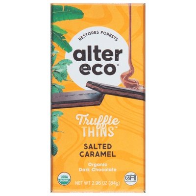 Alter Eco Chocolate Dark Organic Salted Caramel Og2 12/2.96 OZ [UNFI-CARLISLE #2801652] [ebt]