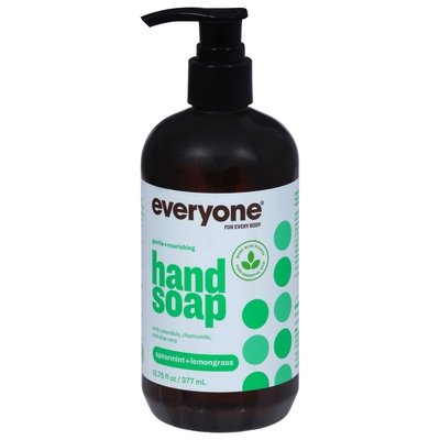 Everyone Hand Soap Spearmint + Lemongrass 1/12.75 OZ [UNFI-CARLISLE #1270198] T