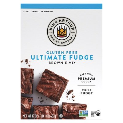 King Arthur Flour Brownie Mix Gluten Free Ultimate Fudge 6/17 OZ [UNFI #339598] [ebt]