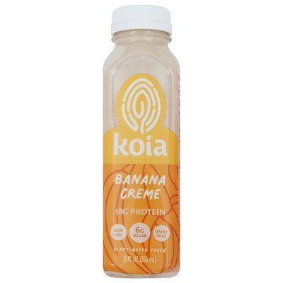 Koia Shake Plant-Based Banana Creme 6/12 OZ [UNFI #2988822] [ebt] T
