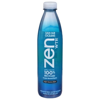 Zen Wtr Alkaline Water 9.5 Ph Vapor Distilled 12/33.8 OZ [UNFI #2576460] [ebt]