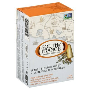 South Of France Oval Soap French Milled Orange Blossom Honey 1/6 OZ [UNFI-CARLISLE #1706035] T