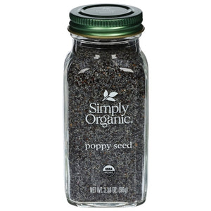 Simply Organic Poppy Seed Og2 6/3.38 oz [UNFI #2621951 ] [ebt]