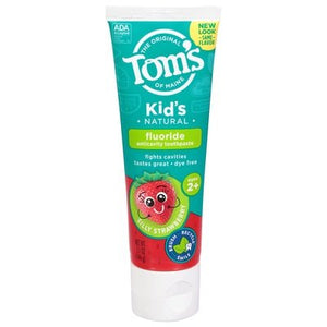 Toms Of Maine Toothpaste Natural Kids Silly Strawberry 6/5.1 OZ [UNFI-CARLISLE #2555456] T