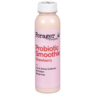Forager Project Probiotic Smoothie Organic Strawberry Og2 6/12 OZ [UNFI #2396703] [ebt] T