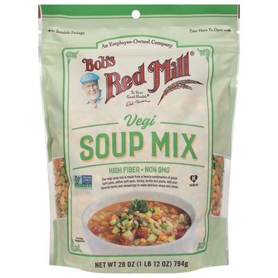 Bobs Red Mill Soup Mix Vegi 4/28 OZ [UNFI #2533206] [ebt]
