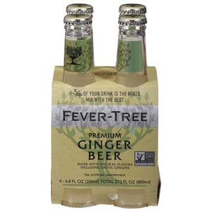 Fever-Tree Ginger Beer Premium 6/4/6.8 OZ [UNFI #1144237] [ebt] T