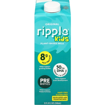 Ripple Foods Original Kids Milk 6/32 OZ [UNFI #3027463] [ebt]