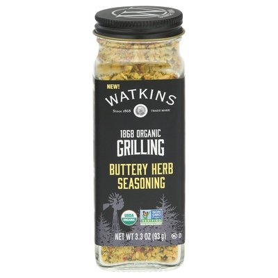Watkins Seasoning Buttery Herb Organic Grilling Og2 3/3.3 OZ [UNFI-CARLISLE #2828036] [ebt]