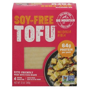 Big Mountain Foods Tofu Soy-Free Medium Firm 8/12 OZ [UNFI #2803120] [ebt]